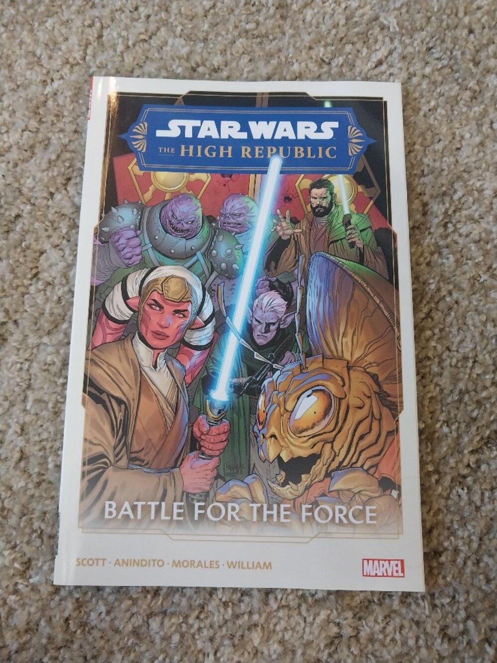Star wars High republic Battle For the Force Comic